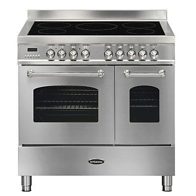 Britannia RC-9TI-FL Fleet Electric Induction Range Cooker Stainless Steel